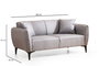 Atelier Del Sofa Belissimo - Sofá de 2 Plazas Gris